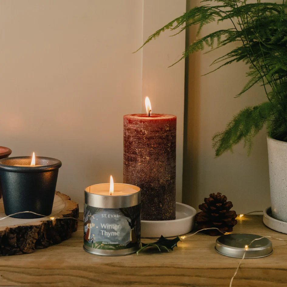 St. Eval Gold Marble Pillar Candles - All Fragrances - Image 8